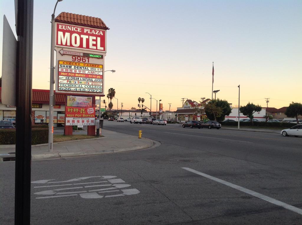 Eunice Plaza Motel El Monte Exterior foto